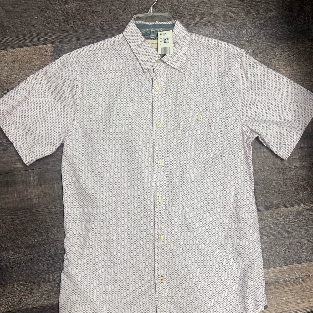 Weatherproof White Casual Button Down Shirt